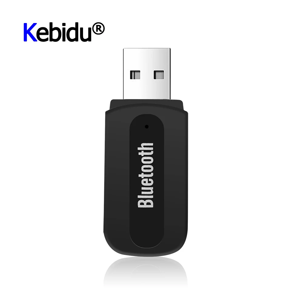 Kebidu USB беспроводной Bluetooth стерео музыкальный приемник ключ 3 5 мм разъем аудио
