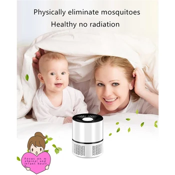 

Home Easy Use 360 Degree Catching USB Charging Electronic Practical Insect Repeller Anti Fly Inhalation Mosquito Killer Lamp