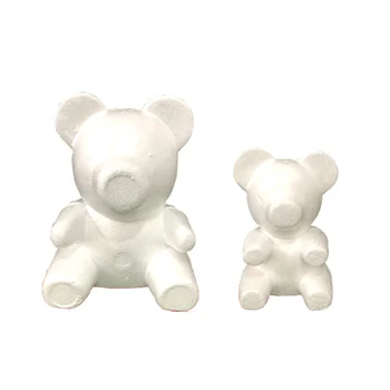 

20/32cm Modelling Polystyrene Styrofoam Foam Bear White Craft Balls For DIY Party Wedding Decoration Supplies Gifts