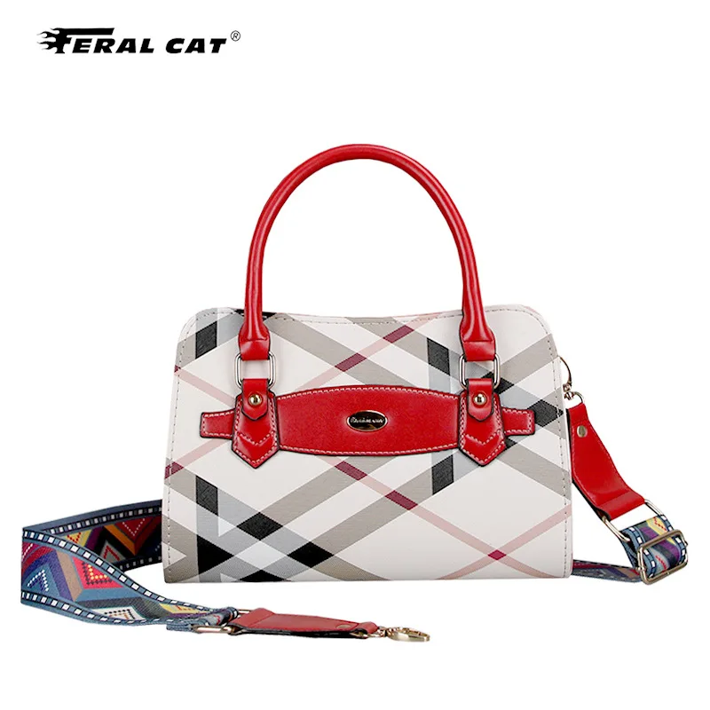 

FERAL CAT Korean Fashion Women Luxury Handbags Shoulder Bags New Casual Bag High Quality