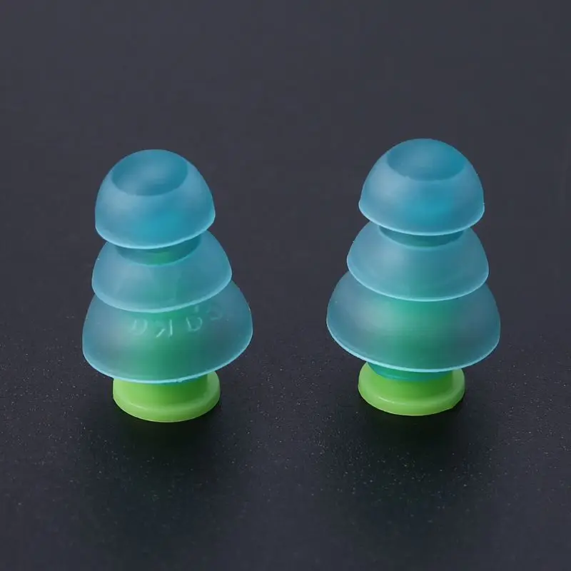 1 Pair Silicone Earplugs Noise Cancelling Reusable Ear Plugs Hearing Protection Newest Drop Shipping - Famidy.com