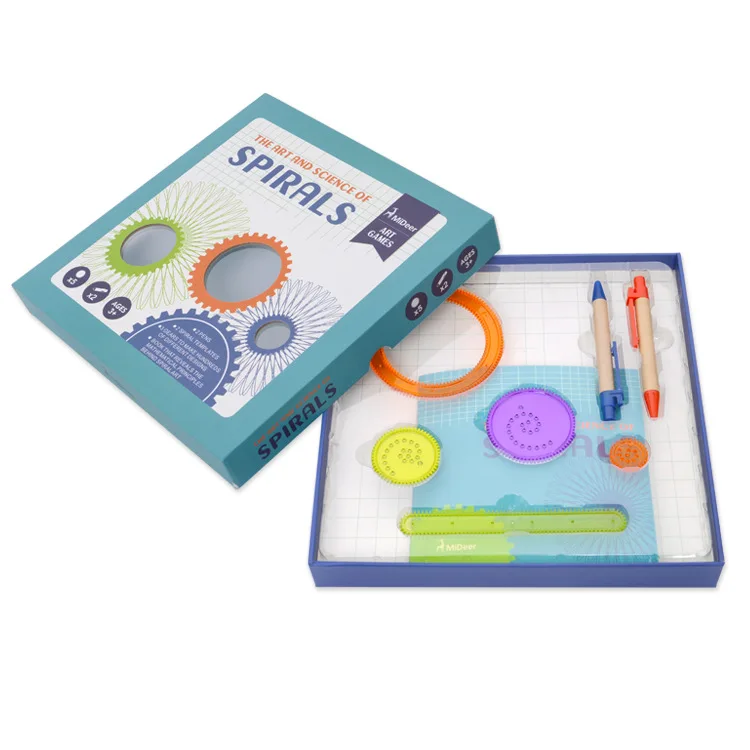 

MiDeer Mi Deer New Style Multi-functional Children Painted Supplies Spirograph Stationery Art Set Traditional Stationery