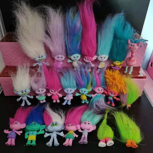 Original multi-style magic hair fairy magic hair long hair troll doll  children DIY toy gift