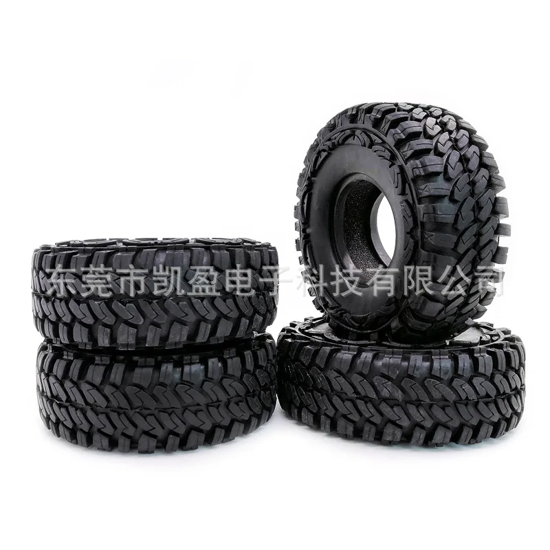 1 set of 114MM diameter 1.9 inch rubber climbing car tires trx4 scx10 1:10 remote control model car