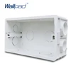 Mounting Box for 146*86mm Wall Switch and Socket Wallpad Cassette Universal White Wall Back Junction Box ► Photo 1/6