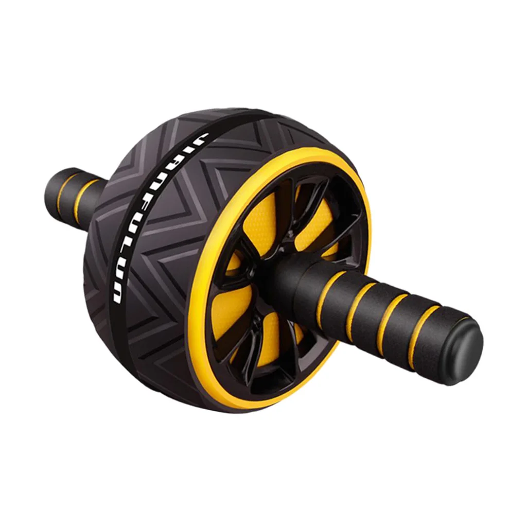 Ab Roller Exercise Wheel Abdominal Core Strength Training Gear Home Workout Kit For Arm Waist Leg Exercise Gym Body Building