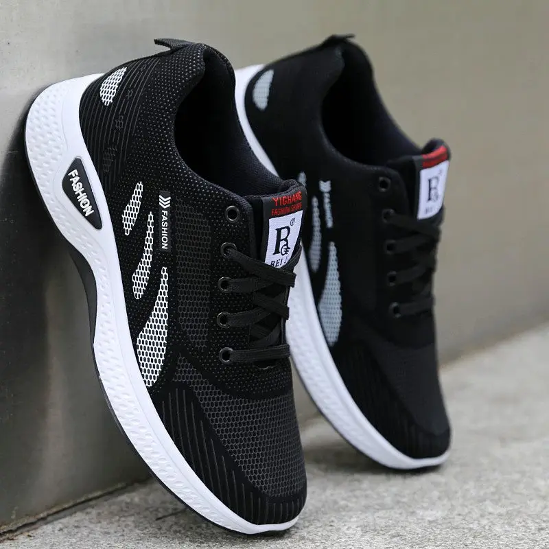 Vulcanized Sneakers Trainers Casual-Shoes Black Male School Man Comfortable Boys Student