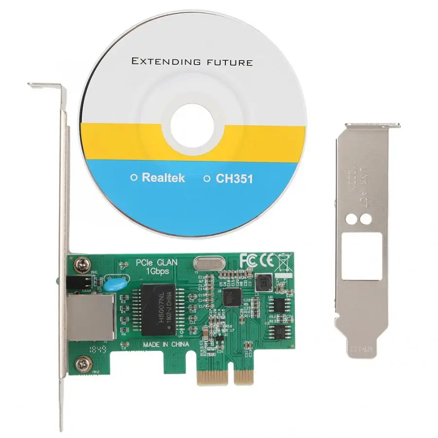 ST704 высокоскоростной PCI-E X1 10/100/1000 Мбит/с сетевая карта с одним портом Gigabit LAN Ethernet Экспресс-карта для XP/Vista/WIN