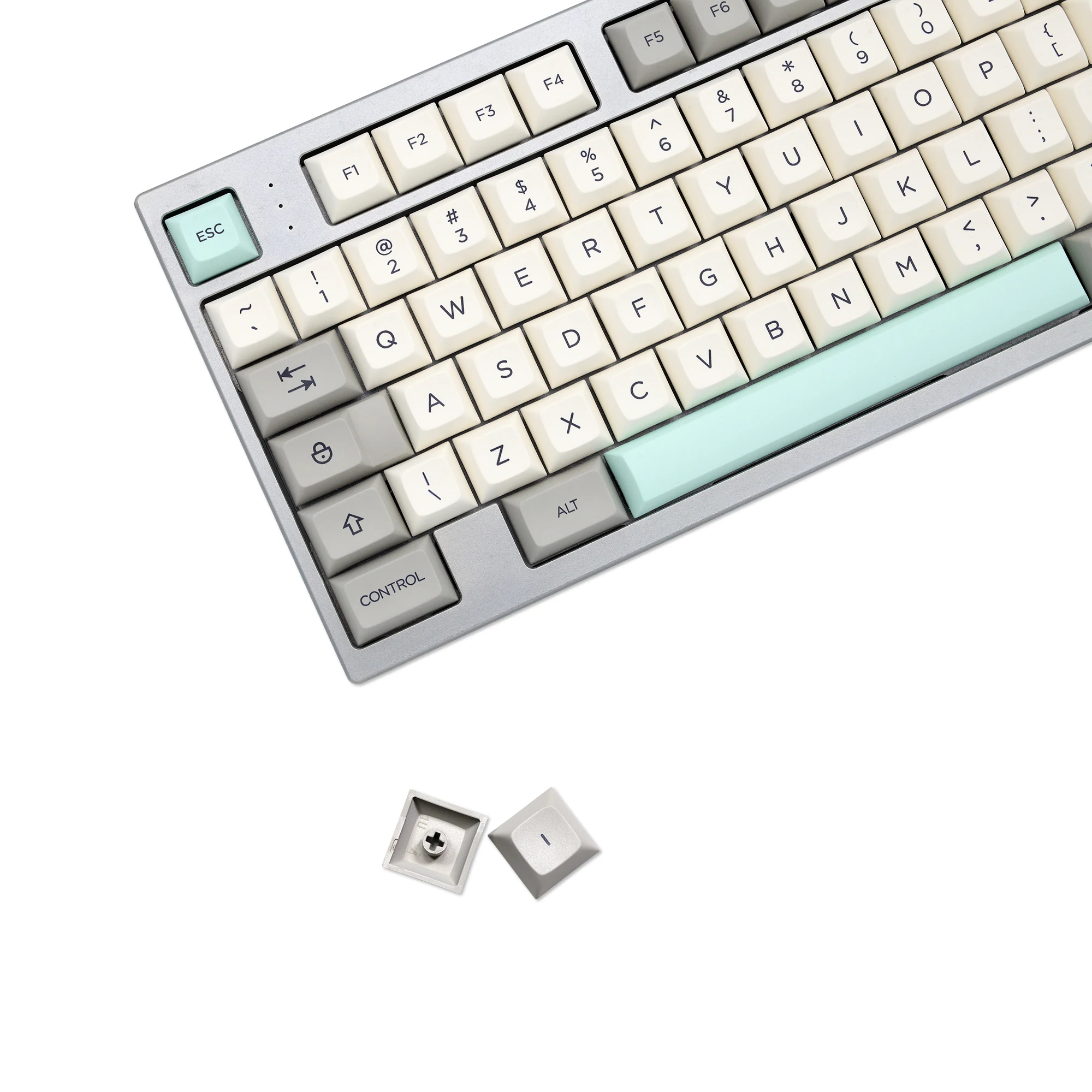 Wm-elegant Dye Sub Keycap para Teclado Pbt Grosso Perfil Dsa 87 Tkl 104 Ansi Xd64 Bm60 Xd68 Bm65 Bm68 - Imagem 4