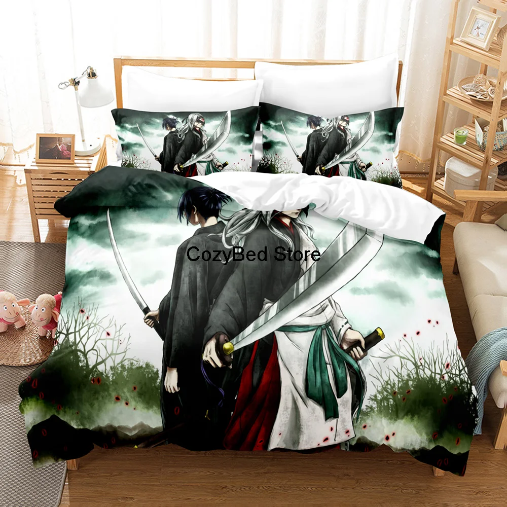Noragami Bedding Set Japanese Anime Duvet Cover Comforter Bed Linens Bedroom Decor Single Queen King Size With Pillowcase | Дом и сад