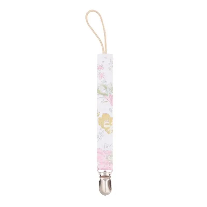 

Cotton Linen Pacifier Clips Chain Dummy Clip Pacifier Holder Nipple Soother Chain For Infant Baby Feeding XXFE