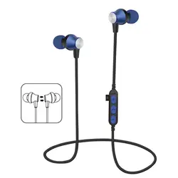 MS-T2 магнитные беспроводные наушники bluetooth для бега в ухо с микрофоном MP3 вкладыши бас стерео BT 4,2 для iphone xiaomi