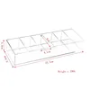 Removable Air Cushion box Acrylic 6 Grid Makeup Organizer Powder Storage Box Lipstick Tools Eye Shadow Case Jewelry Cosmetic Box 3