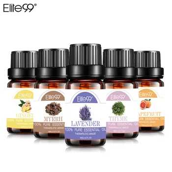 

Elite99 Pure Essential Oils 10ML 6pcs Gift Set Humidifier Aromatherapy Eucalyptus Papermint Lemongrass Orange Tea Tree Oil