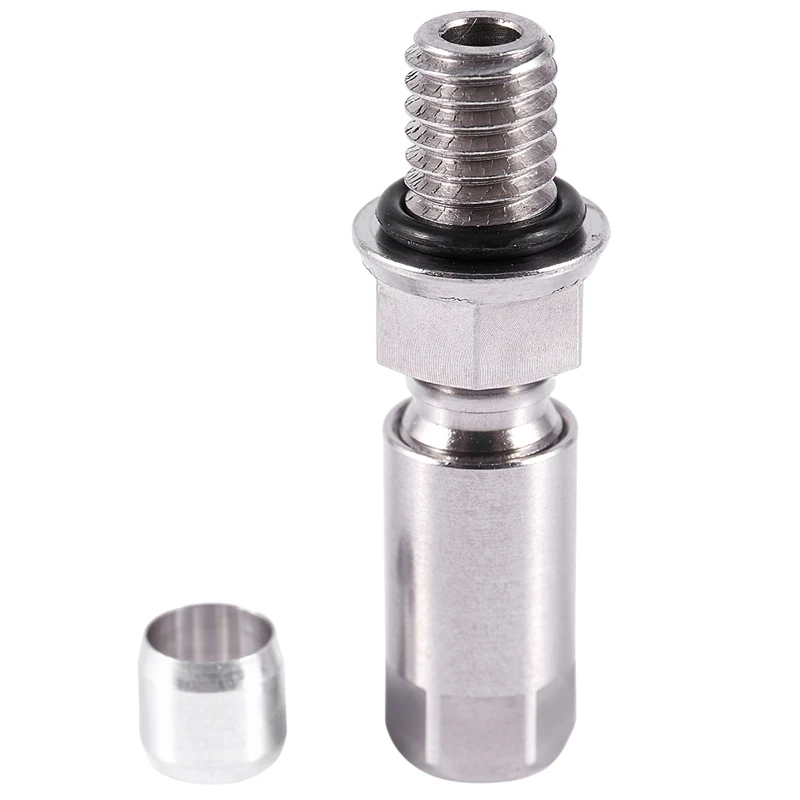 

Bicycle Brake Hose Fitting Bicycle Hydraulic Disc Brake Hose Connector Olive Insert Fitting Bike Tools for AVID E5 E7 E9 ER XX X