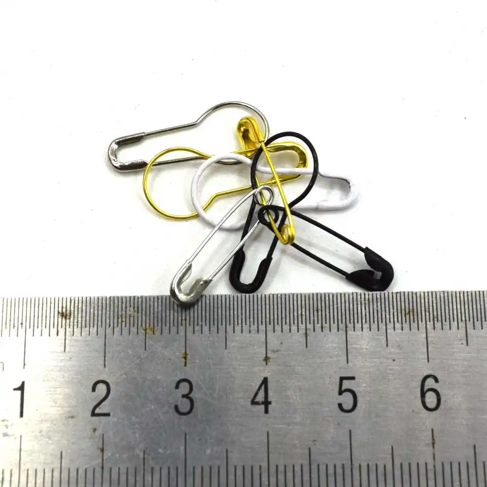 Large Safety Pins in Black, Gold and Silver - China Safety Pins, Black Pin