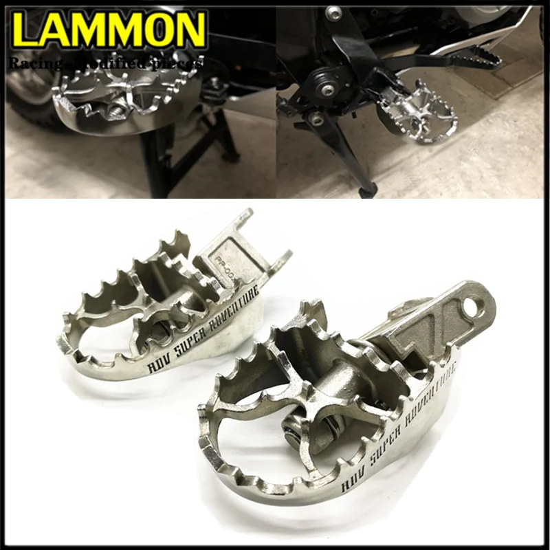 Reposapiés para motocicleta, accesorios para YAMAHA XT660Z|Cubiertas y molduras ornamentales| - AliExpress