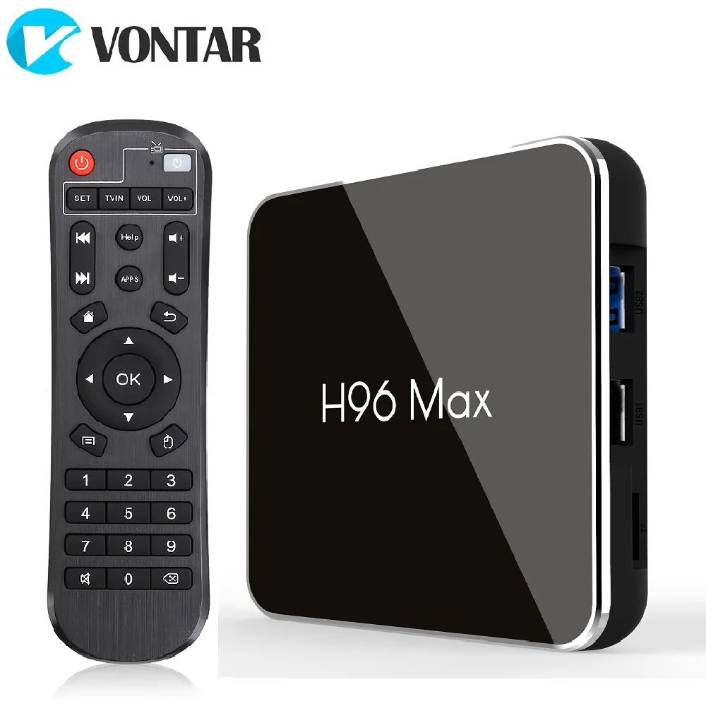 

H96 MAX X2 Android TV Box 9.0 4GB 64GB S905X2 1080P H.265 4K Google Store Netflix Youtube H96MAX 2G16G Smart TV box X96mini TX6