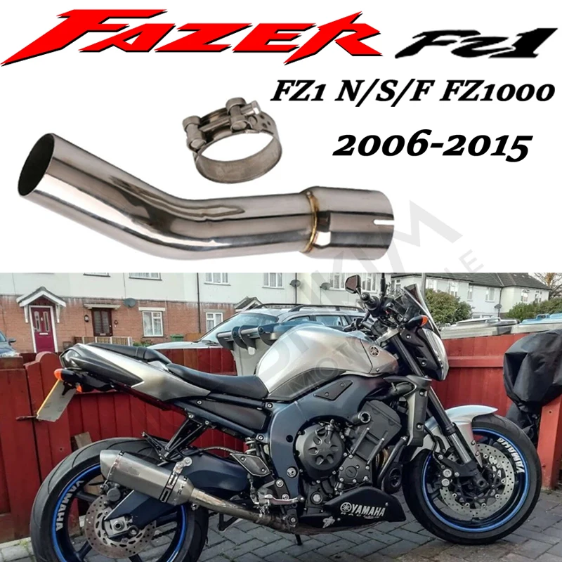 Выхлопная труба для мотоцикла глушитель YAMAHA FZ1 N F S FAZER FZ1N FZ1000 2005 до 2016|Выхлопные
