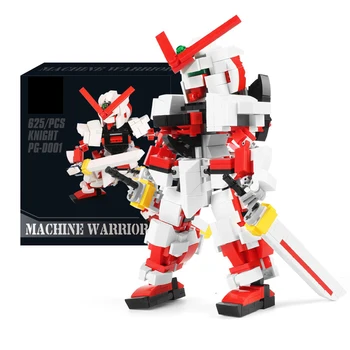 

super robot war mech Gundam SEED ASTRAY Red Frame building block SD assemble model bricks toys collection