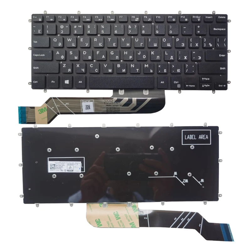 

Новая русская клавиатура для ноутбука DELL 7466 P69G P69G001 P83G P83G001 P58F P58F001 P70F P70F001 P87G P87G001 RU, черная, без подсветки
