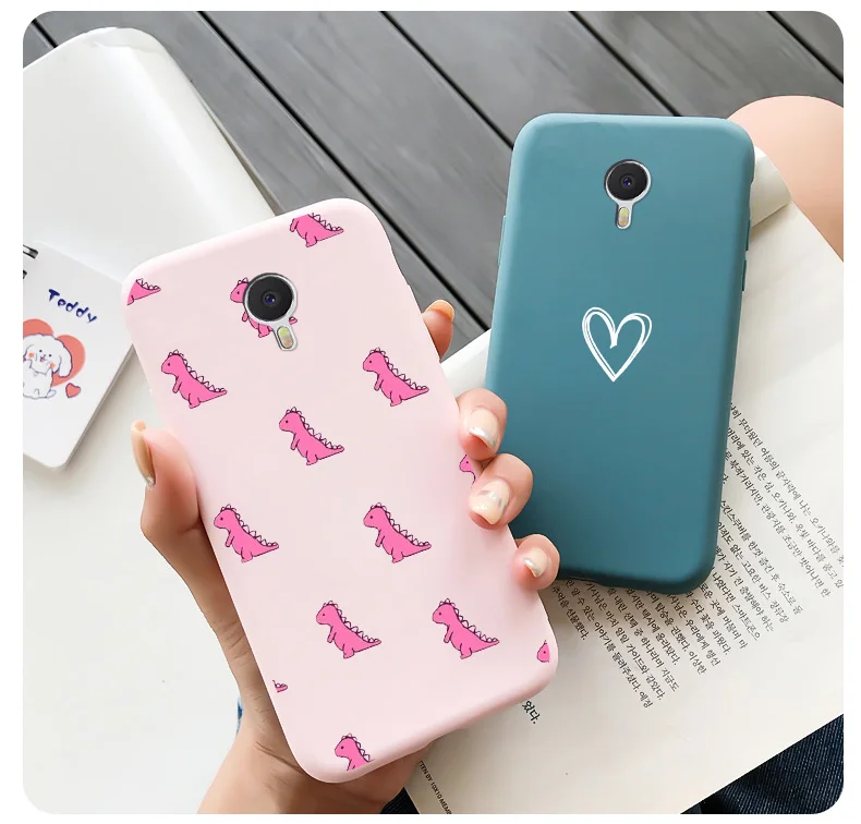 best meizu phone case brand For Meizu Note 3 5 6 Case Candy Colors Flower Pattern Shell Cartoon Painted Soft Silicone Shockproof Phone Back Cover meizu phone case with stones