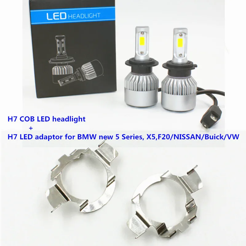 

30W H7 LED headlight kit H7 LED fog light head light Conversion bulb All-in- one 6000K White 3600LM