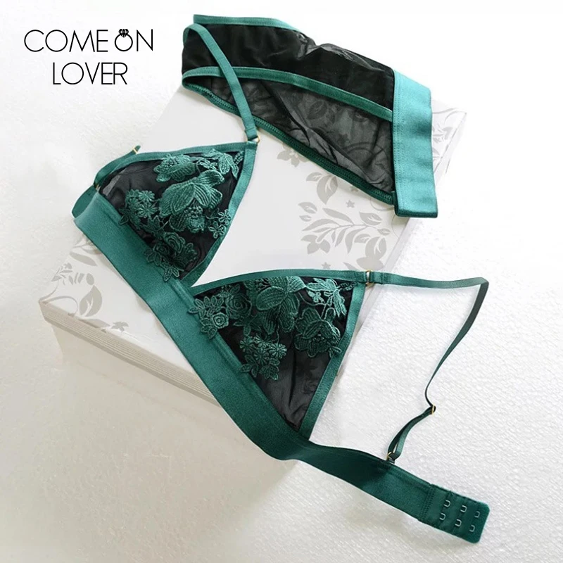 Comeonlover Womens Underwear Set Plus Size Soutien Gorge Et