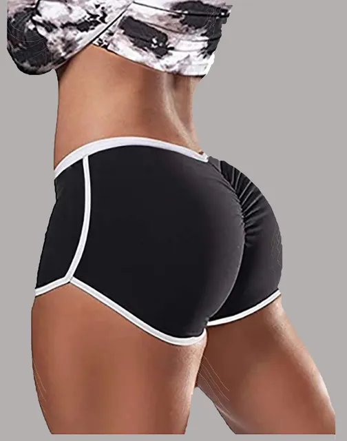 New Summer Sport Shorts Women's cycling shorts Elasticated Seamless Fitness Leggings Push Up Gym Training Gym Tights Short 1
