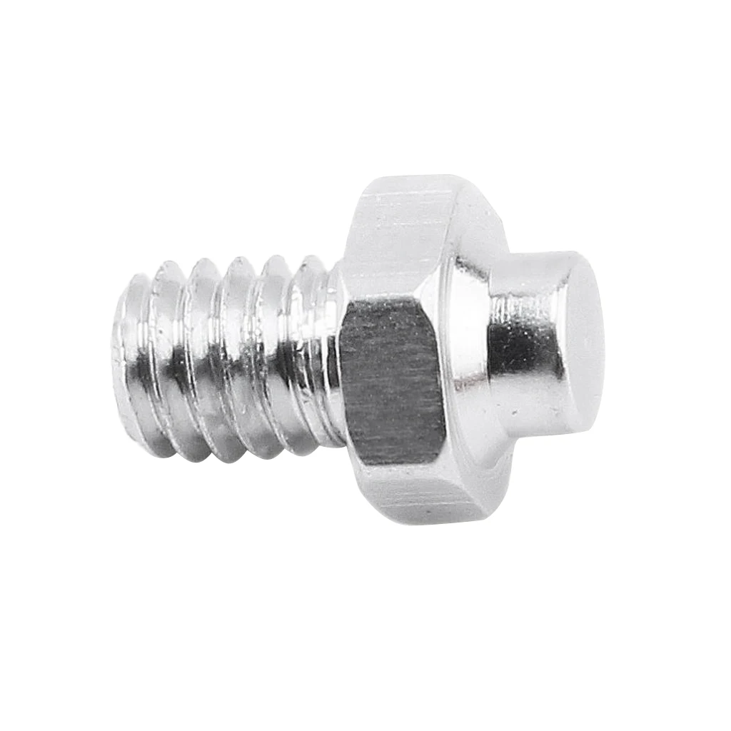 20pcs Bike Pedal Screws Mountain Bicycle Pedals Silver Red 9 x 6 x 6mm Very Durable