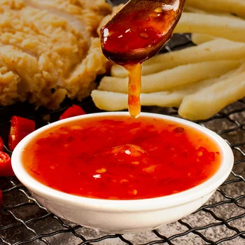 

Thai style sweet and spicy sauce 320G garlic and sweet and Spicy Sauce Fried Chicken dipping in sauce and holding