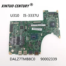 Dalz7tmb8c0 90002339 para lenovo ideapad u310 computador portátil placa-mãe hm76 fru i5-3337u cpu mainboard 100% testado