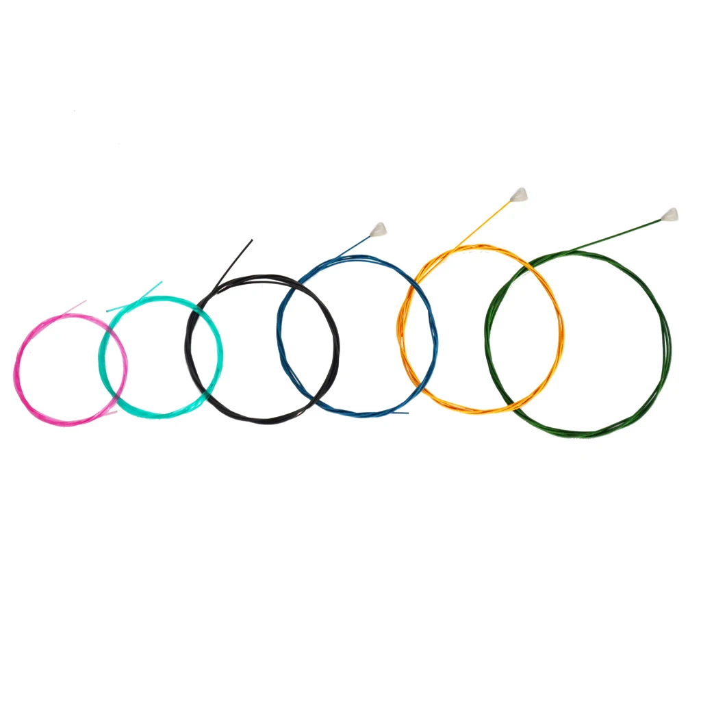 Durable Guitar Replacement Nylon Strings Set+Brass Fret Wires for Classical Guitar Accessory