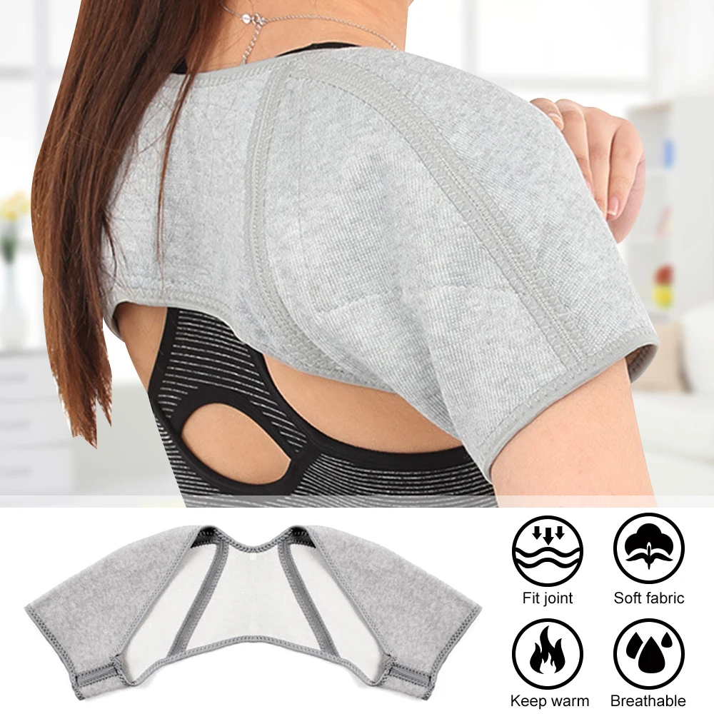 

Shoulder Support Back Brace Adjustable Compression Shoulder Belt for Dislocation Arthritis Pain Shoulder Wrap Protector