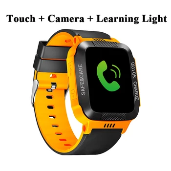 

Children Smart Watch Camera Lighting Touch Screen SOS Call LBS Tracking Location Finder Kids Baby Smart Watch Christmas Gift
