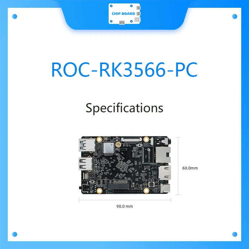 ROC-RK3566-PC  ھ ̴ ǻ, 64 Ʈ