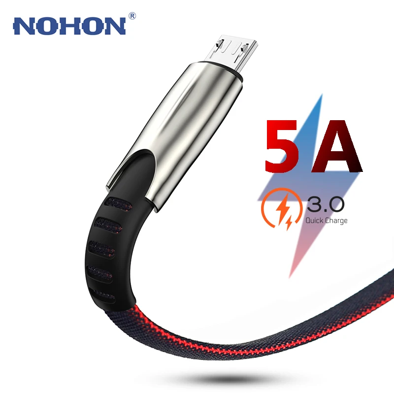 Кабель Micro USB для быстрой зарядки и передачи данных 1 м 2 3 Samsung S6 S7 Xiaomi Huawei планшетов
