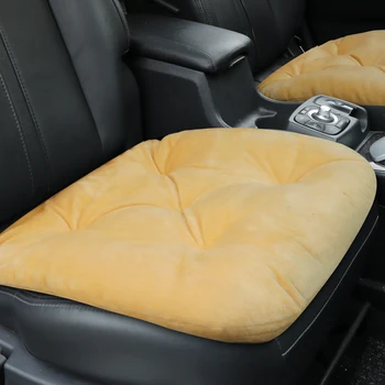 

Car Seat Covers Plush Auto Seat Cushion Winter Warm Front Cushion Pad Mat Universal Car Protector Car Interior Accessories