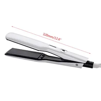 

LCD Display Thermostat Hair Straightener Wide Plate Splint Fast Heating Perm Board