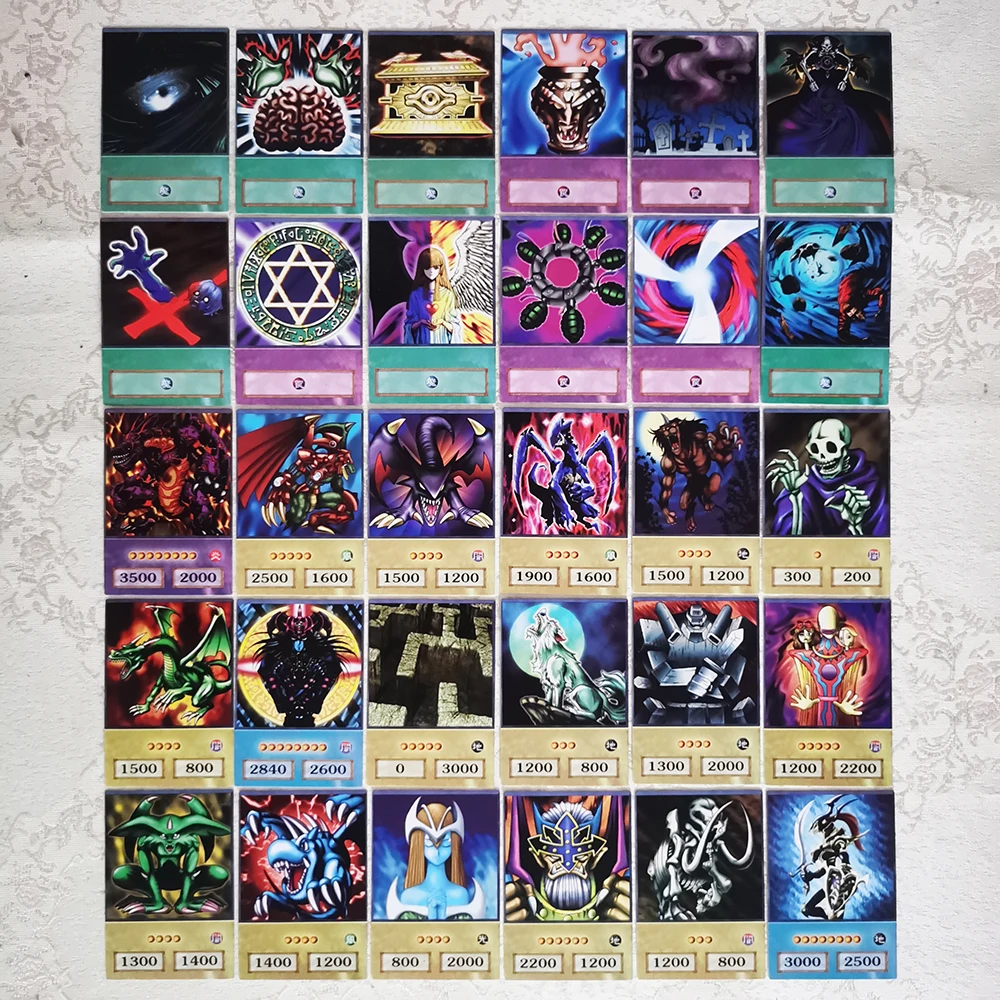 Рисунок 4 - карточки в стиле аниме Yu-Gi-Oh