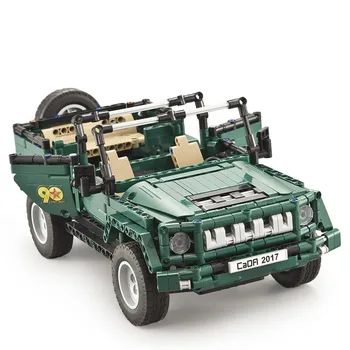 

Game Rc Jeep Weapon Gift 561pcs Truck Car Model Building Kits Blocks Toys For Children Compatible