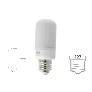 

LEDLUX LC2708C Led lamp E27 DC 24V AC/DC 12V 8W warm white shape corn cob
