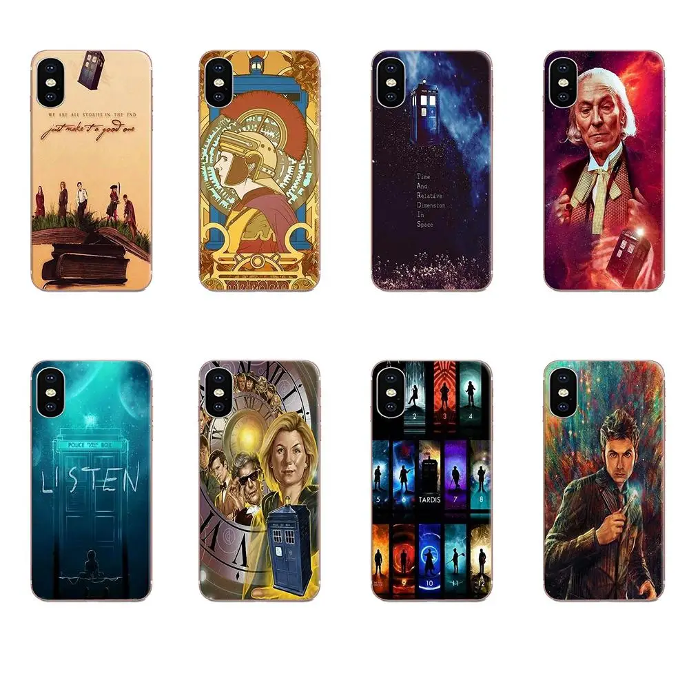 

For Samsung Galaxy Note 5 8 9 S3 S4 S5 S6 S7 S8 S9 S10 5G mini Edge Plus Lite Soft Cover Cell Phone Cases Doctor Who Series