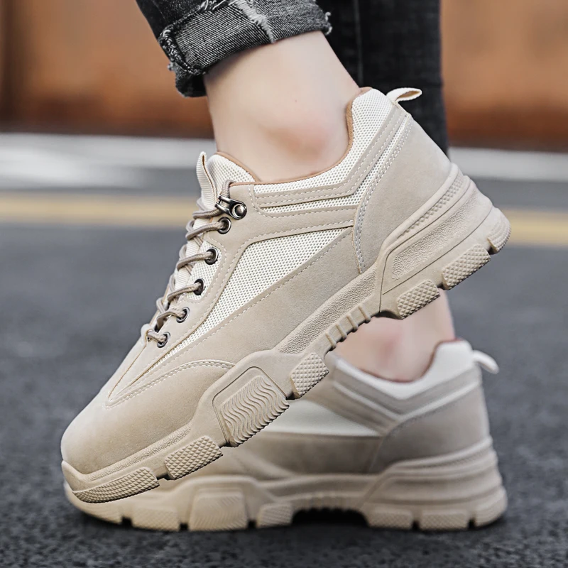 

Tooling boots men's breathable low to help short boots autumn leather Martin boots men's retro trend men's shoes sports shoes