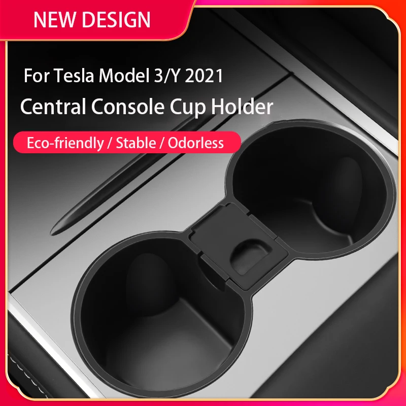 Автомобильный держатель для чашки Tesla Model 3 2021 силиконовые автомобильные