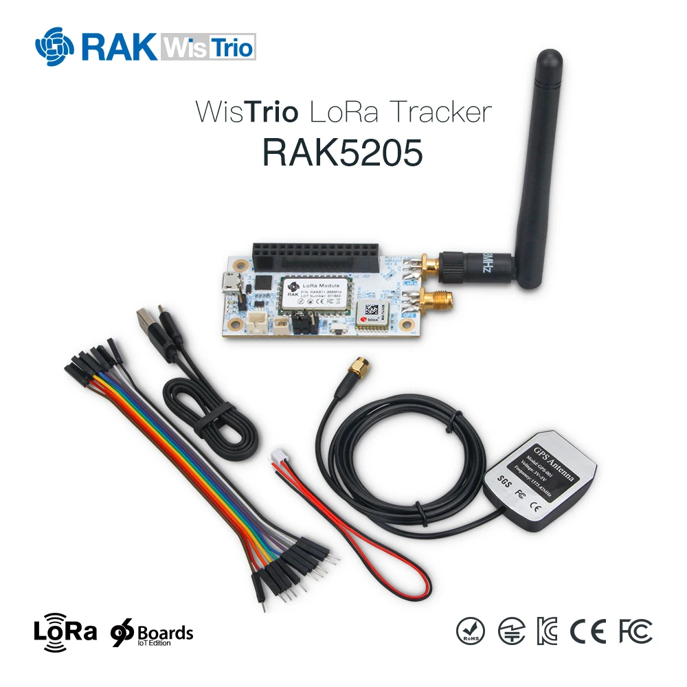 LoRa трекер с открытым исходным кодом RAK811 Беспроводное дистанционное