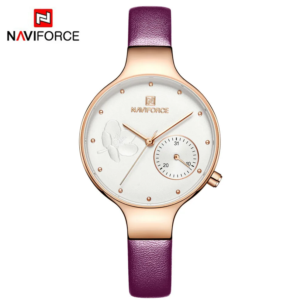 

Naviforce Xiang 5001 New Style Multi-functional Korean-style Trend Simple Casual Women's Belt Watch
