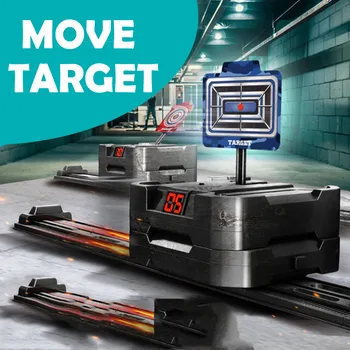 

High Precision Scoring Auto Reset Shooting Digital Electric Target Kids Adults Gifts for Nerf Gun Shooting Party Supplies Toy
