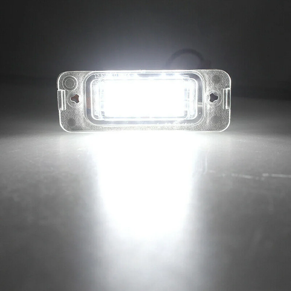 1 пара светодиодных огней для номерного знака 2835 SMD 6000 6500K 12 30 в Mercedes ML GL R класс