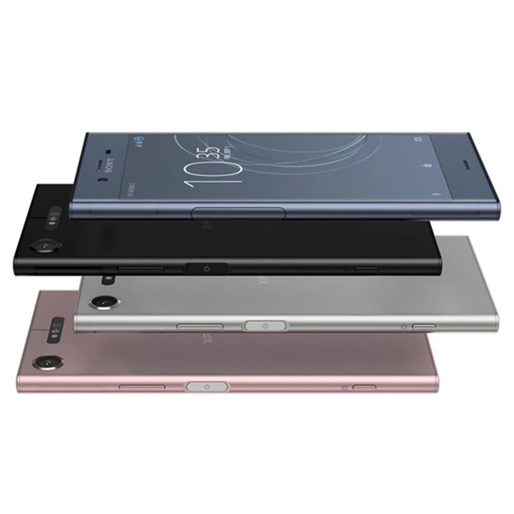 sony Xperia XZ1G8341, четыре ядра, 5,2 дюймов, 4 Гб ОЗУ, 64 Гб ПЗУ, камера 19 МП, LTE, 4G, одна SIM, Android, мобильный телефон, отпечаток пальца